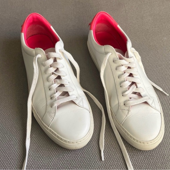 Givenchy Urban Knot Street Sneakers Pink and White - Picture 3 of 7